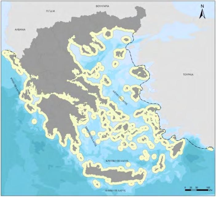 κρίσιμα και ευαίσθητα από οικολογική, περιβαλλοντική, κοινωνική, οικονομική, αναπτυξιακή άποψη, τμήματα του παράκτιου χώρου (Μπεριάτος, Παπαγεωργίου, 2010). 1.