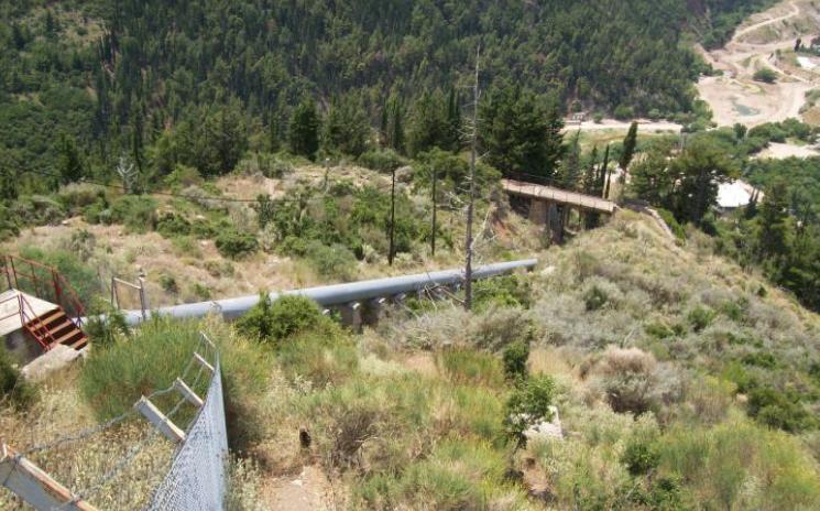 Εικόνα 14: Αγωγός φυγής 2.3.1 Υδραυλικό πλήγμα.