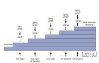 Exercise echocardiography From a practical standpoint, exercise testing is more physiologic than a dobutamine stress test. A symptom-limited graded exercise test is recommended.