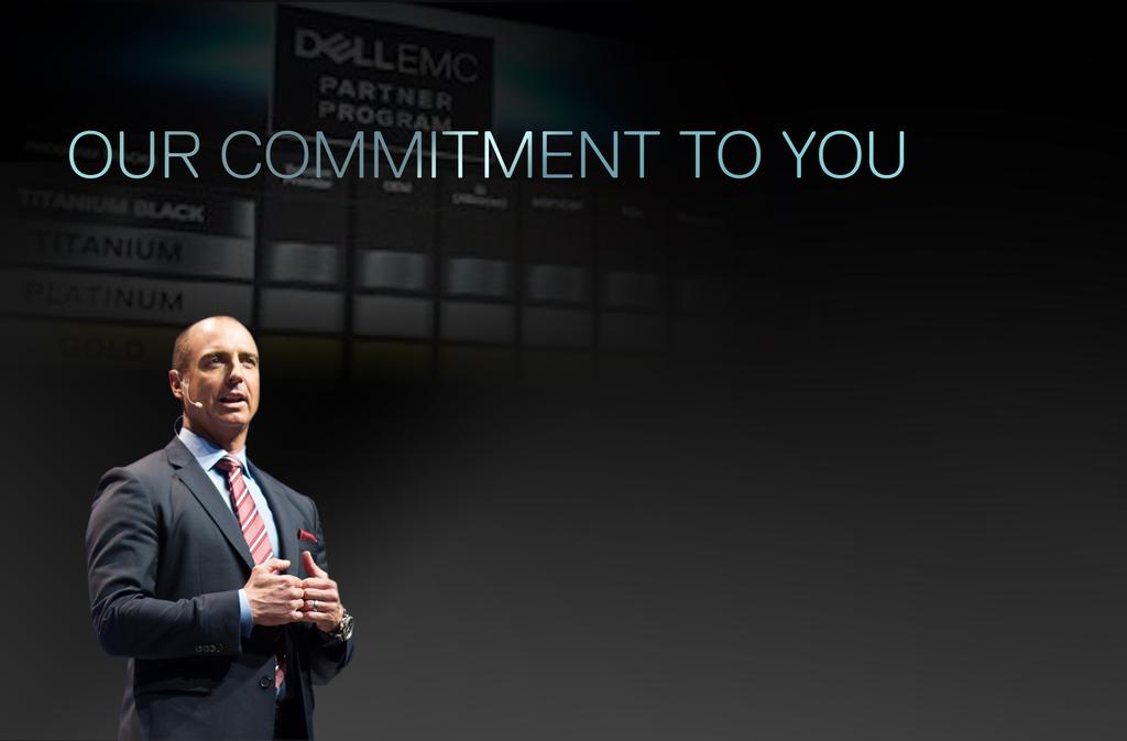 Δεσμευόμαστε να σας παρέχουμε ένα Πρόγραμμα συνεργατών που να είναι Απλό. Προβλέψιμο. Επικερδές. Καλωσορίσατε στο Πρόγραμμα συνεργατών της Dell EMC.