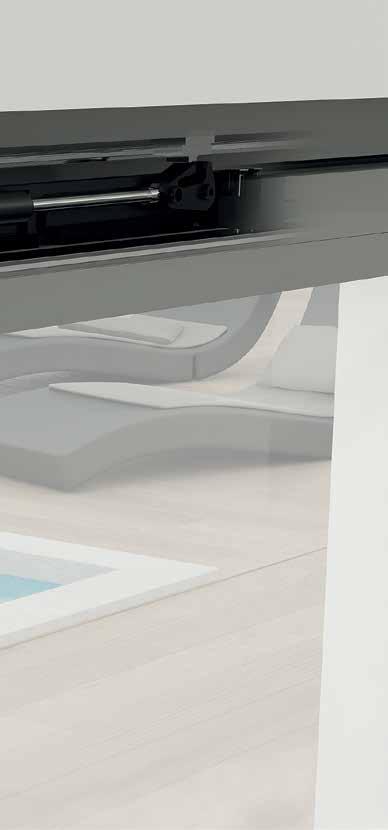 Μηχανισμός SOFT CLOSE SL 2900 11 Η λειτουργία του κρυφού μηχανισμού SOFT CLOSE καθιστά το SL 2900 εξαιρετικά φιλικό προς το χρήστη και ασφαλές.