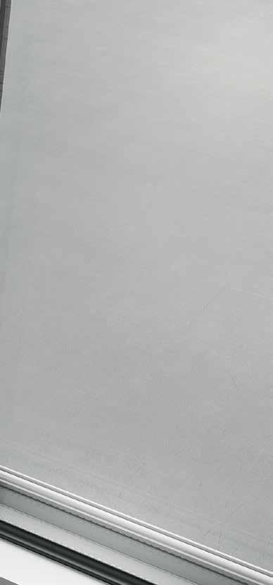 Μηχανισμός εκτροπής Ο τεχνολογικά προηγμένος μηχανισμός εκτροπής εξασφαλίζει στο σύστημα την αρμονική ολίσθηση και βέλτιστη ευκολία κατά τη χρήση, ιδανικό και για μεγάλες επιφάνειες ανοίγματος, ενώ