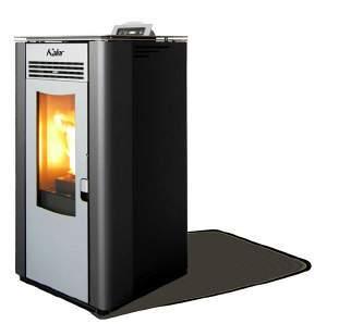 warme Luft in den Wohnraum, eine für Abluftventilator und eine für den Druck in Richtung Channeling. Es ist ein starkes Radialventilator 5-Gang, von 150 m 3 /h und 280 Pascal statischen Druck.