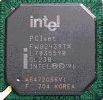 243 Intel 430TX Chipsets 5ης γενιάς (Pentium class) άλλων κατασκευαστών Το 1998, εμφανίστηκαν στην αγορά τρεις σημαντικοί κατασκευεαστές chipsets.