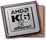 91 3DNow! δεν είναι συμβατό με MMX αλλά ο επεξεργαστής διαχειρίζεται και τα δύο εξίσου καλά. Επίσης η Cyrix και η IDT λάνσαραν επεξεργαστές με 3DNow!. AMD K6-2 Ο Κ6-2 έχει πολύ καλή απόδοση.