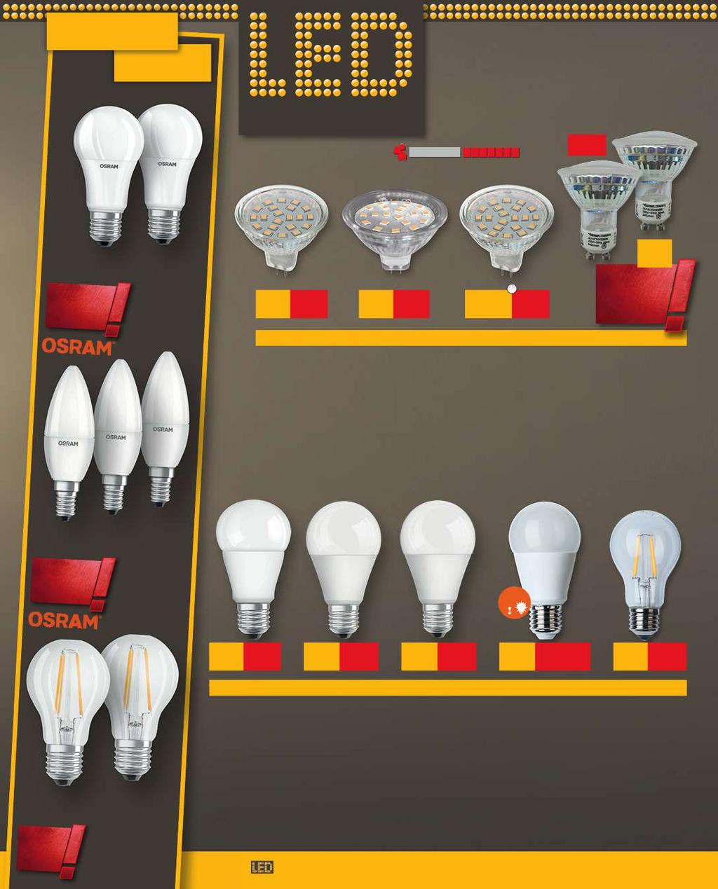 Špeciálne zdroje svetlo budúcnosti Vymeňte BALENIE ks LED klasická žiarovka 5878 E 7, 4,5 W, 5 lm, 700 K, do vypredania zásob, 95 ks 4,5 W 4 50 lm 4 0 W, 99 LED reflektory Typ MR6 MR6 ) MR6 4 GU 0