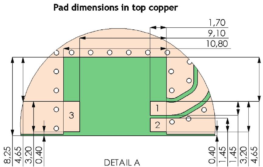 W0 Datasheet version.. Ceramic Antenna. (0/08). Ceramic Antenna Ground cleared under antenna, clearance area 0.80 mm x 8.5 mm.