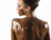 CHOCOLATE BODY TREATMENT Will deeply cleanse the skin while also invigorating, detoxifying, hydrating and firming the skin.