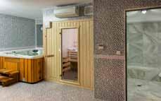 HAMMAM ROMAN BATH Not unlike a classical sauna in that induces sweating, but with entirely different atmospheric conditions, the steam bath not only relaxes you and renews
