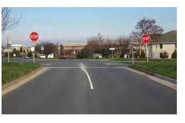 Πεδίο εφαρμογής: Εφαρμόζεται σε προσεγγίζοντες δευτερεύοντες δρόμους όταν η γραμμή Stop μπορεί να είναι ορατή από