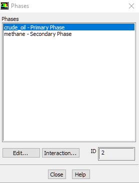 Ο καθορισμός των φάσεων γίνεται ως εξής: Στο παράθυρο «Define» στην λίστα «Phases», επιλέγεται η κάθε μία φάση και στη συνέχεια «Edit».