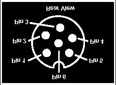 Microphone Wiring Information: Original Microphone Wiring Diagram: Pin # () (2) (3) (4) (5) (6) Description Mic