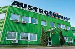 Despre noi Austrotherm, expertul Dumneavoastră în termoizolaţii, face parte din grupul austriac Schmid-Industrie-Holding şi deţine în prezent 8 fabrici de polistiren în ţări în Europa Centrală şi de