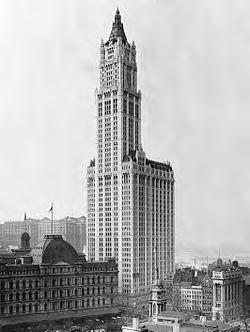 Η Νέα Υόρκη έπειτα το 1896 μπήκε δυναμικά για τη διεκδίκηση του τίτλου για τον υψηλότερο ουρανοξύστη στον κόσμο με την δημιουργία του American Surety Building. 11. Το American Surety Building. 12.
