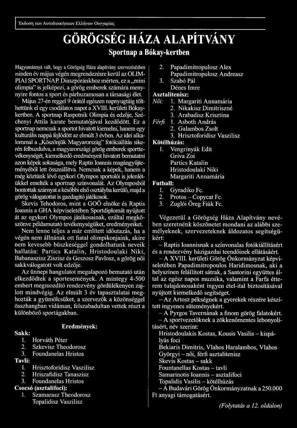 Május 27-én reggel 9 órától egészen napnyugtáig tölthettünk el egy csodálatos napot a XVIII. kerületi Bókaykertben.