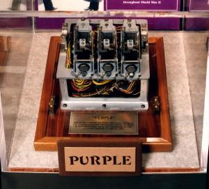 PURPLE MACHINE H Purple Machine αποτελείται από τρία μέρη: μία ηλεκτρική γραφομηχανή, το σύστημα κρυπτογράφησης και τη συσκευή εξόδου για την