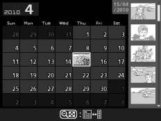 Περιγραφή Εναλλαγή μεταξύ λίστας ημερομηνιών και λίστας εικονιδίων Έξοδο και μετάβαση στην απεικόνιση εικονιδίων/ μεγέθυνση επισημασμένης φωτογραφίας Επισήμανση ημερομηνιών/ Επισήμανση εικόνων