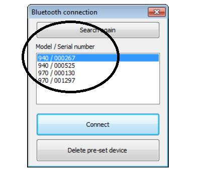 Και την επιλογή Search for Reiner Bluetooth devices ( Έλεγχος για Reiner Bluetooth συσκευές ) Όλες οι