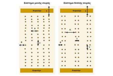 Διάταξη φυτειών Ιτιά Λεύκη Περίτροπος χρόνος (3-5 έτη) 13.