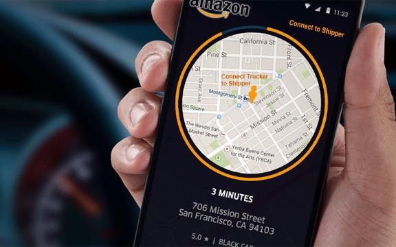Amazon is reportedly building a mobile app that matches truck drivers with shippers, a new service that would deepen its