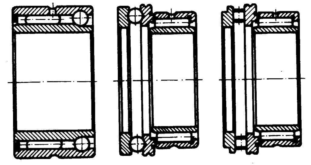 130 Orgne de mşini normlă su cu lezj conic l inelul interior (tipul K fig.6.14, ), precum şi cu bucşă de extrcţie (tipul K+AH fig.6.14, b). Se folosesc l reductore mri, l lminore etc.