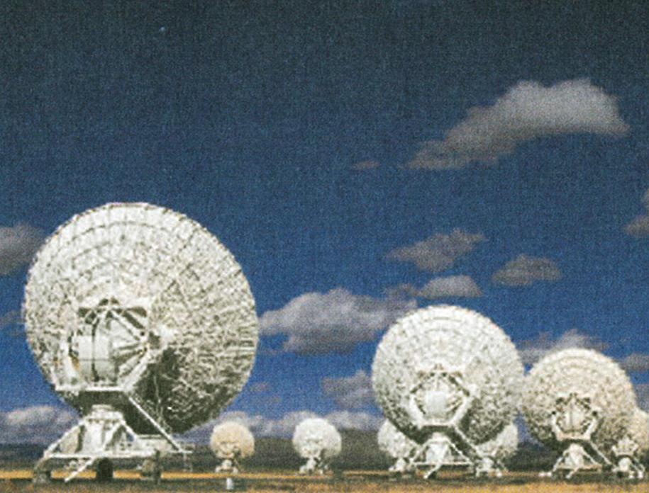 Παραβολικές κεραίες ραδιοτηλεσκόπιου. Εικόνα 2-9.