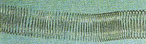 Διαμήκη ονομάζονται τα κύματα στα οποία τα σημεία του ελαστικού μέσου ταλαντώνονται παράλληλα στη διεύθυνση διάδοσης του κύματος.