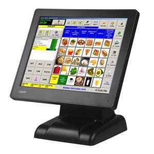 Touch Screen Monitors Προϊόν irs DP-151A irs οθόνη ΤOUCH DP-T151Α ELO Capacitive για επαγγελµατική χρήση, Basel free, true flat, Αδιάβροχη, αλουµινίου, µε µεταλλική βάση στήριξης και