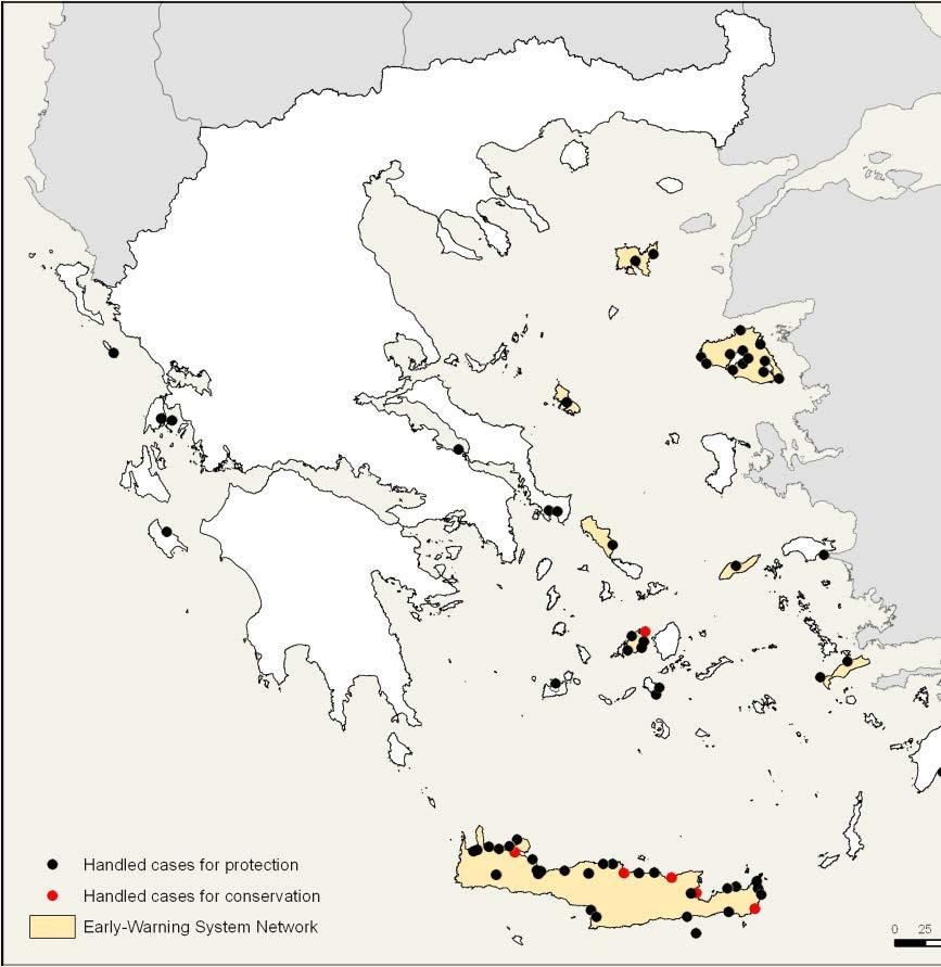 Tο πρόγραμμα του WWF Ελλάς για την διατήρηση των νησιωτικών υγρότοπων Αντιμετώπιση προβλημάτων και απειλών Ανάπτυξη ενός δικτύου