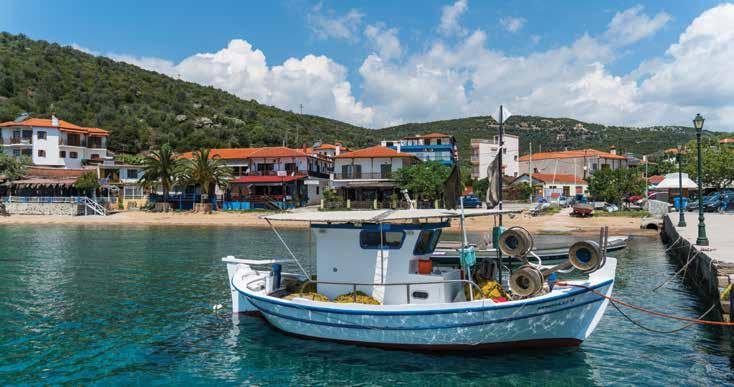 Παραλία Ολυμπιάδας. Η Ελληνικός Χρυσός συμβάλει στην ανάπτυξη του τοπικού τουρισμού Ο τουρισμός αποτελεί σημαντικό πυλώνα της τοπικής οικονομίας στην περιοχή της Χαλκιδικής.