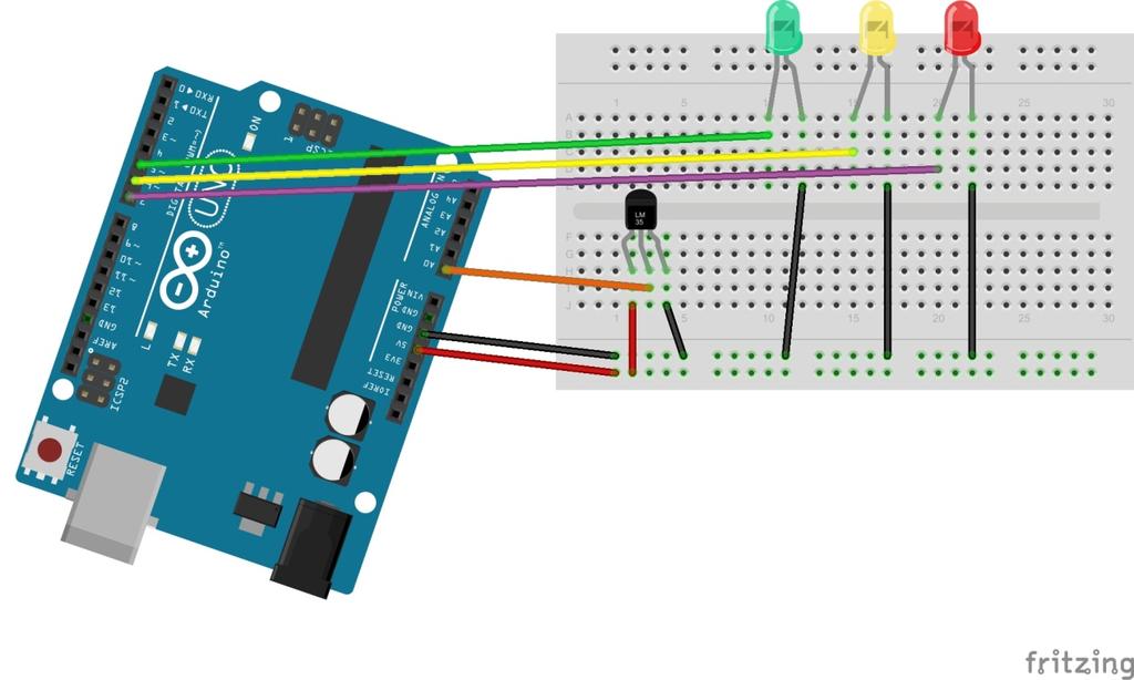 2. arduino: One of three leds blinks: Τύπος Δομικού/Διαδραστικού Εργαλείου: