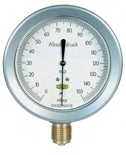 Σύνδεση: 1/8NPT Κλίμακα: 1000-0mbar Προέλευση: Ιταλία Vacuum gauge WIGAM ΕΝ837-1 Diameter: Ø80mm.