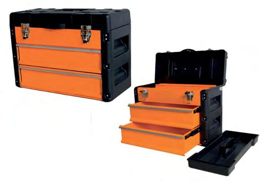 Διαστάσεις : 45.5x33x13cm Classical toolbox Μ4-6-14 Tough, durable and lightweight for easy movement. Dimensions: 45.