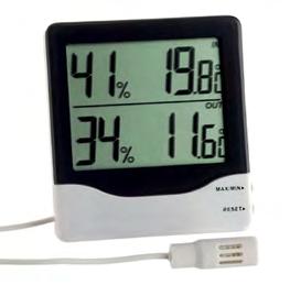 1000 Plastic thermometers, Color: black Temperature range: -30 C/+50 C Diameter&Weight: Ø45mm, 10gr 16.1002 16.1003 