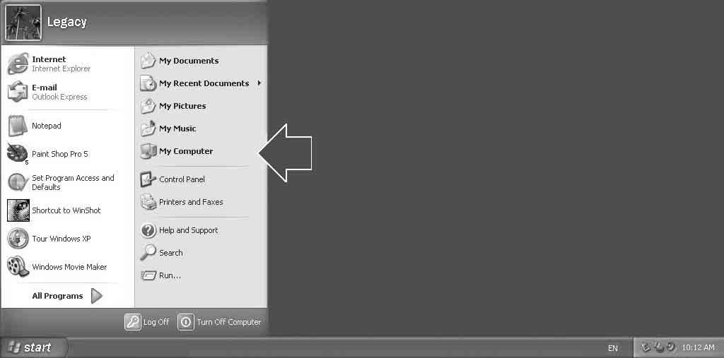 Σε Windows Vista: Ανοίξτε τα ακόλουθα στοιχεία µε τη σειρά που εµφανίζονται: Κουµπί [Start] (Έναρξη) - [Control Panel] (Πίνακας Ελέγχου) - [System and Maintenance] (Σύστηµα και Συντήρηση) κουµπί