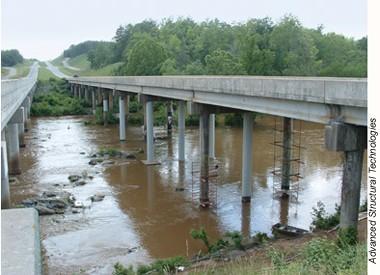 Εικόνα 2-9: Αυτή η όψη της γέφυρας (Chatham County bridge) είναι στα