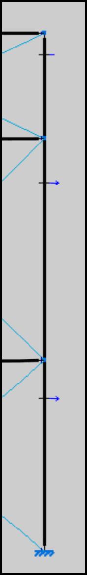 DSEÑO Y CÁLCULO DE LA ESTRUCTURA DE UN HANGAR PAR AVONES Cálculo de los coeficientes de pandeo particulares: Se dispone de un pilar tipo de pórtico de 16,3 m de longitud.