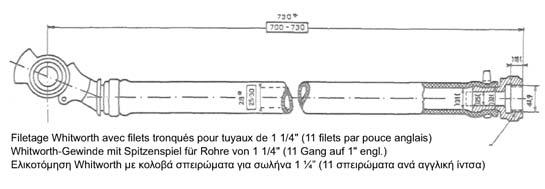 L 344/234 EL Επίσημη Εφημερίδα της Ευρωπαϊκής Ένωσης 8.12.2006 I.6. ΠΝΕΥΜΑΤΙΚΟΣ ΗΜΙΣΥΝΔΕΣΜΟΣ Οι πνευματικοί ημισύνδεσμοι για σωλήνες αυτόματων πεδών αέρα ανταποκρίνονται στα σχήματα I.10, I.