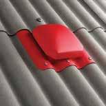 Juhul, kui katuseräästas on tihendatud muude vahenditega, näiteks tihendusvahu või tsemendi-lubjamördiga, tuleb ventilatsioon tagada muude vahenditega, st tuleb paigaldada tuulutuskorstnad või