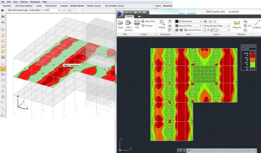 5.2 ΕΞΑΓΩΓΗ ΟΠΛΙΣΜΟΥ ΣΕ ΑΡΧΕΙΑ ΜΟΡΦΗΣ AUTOCAD Ν Ε Ε Σ Δ Υ Ν Α Τ Ο Τ Η Τ Ε Σ C O N S T E E L 1 1 Mε την νέα εντολή της εξαγωγής, ο απαιτούμενος υπολογιζόμενος οπλισμός πλακών μπορεί να εξαχθεί