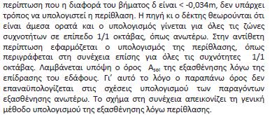 περίθλασης (Ο) και το δέκτη (R) : Η επίδραση του εδάφους στην πλευρά της