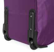 lining in bright color Shoulder strap 2 enhanced wheels for easy