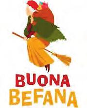 Η Μπεφάνα Έρχεται έρχεται η Μπεφάνα με τη σκούπα τη μεγάλη στα παιδιά της Ιταλίας δώρα για να φέρει πάλι Απ τη Ρώμη ξεκινάει και στη Νάπολη θα φτάσει και από κει στη Βενετία και στην Πίζα θα πετάξει