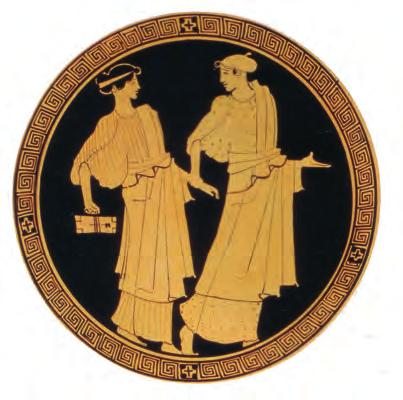 Ενότητα 2 Στην εξωτερική όψη της κύλικας του Δούριδος (περ. 480 π.χ.) απεικονίζονται σκηνές από την καθημερινή ζωή του σχολείου της εποχής.