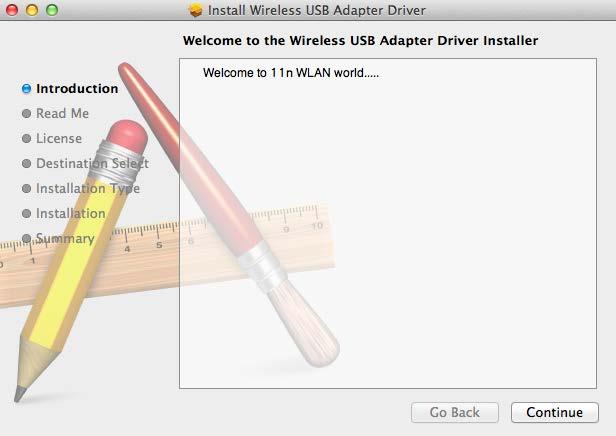 IV. Mac OS IV-1. Εγκατάσταση Driver Βεβαιωθείτε πως έχετε επιλέξει το σωστό φάκελο για τον τύπο του Mac OS.