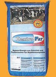 DextroFat Protect To DextroFat Protect είναι συνδυασμός προστατευόμενων σακχάρων και λίπους για βελτίωση του ισοζυγίου ενέργειας σε αγελάδες υψηλής γαλακτοπαραγωγής.