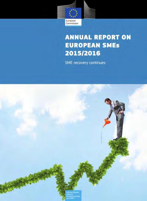 Annual Report on European SMEs 2015 / 2016 SME recovery continues FINAL REPORT November 2016 This report was prepared in 2016 for the European Commission, Directorate-General for Internal Market