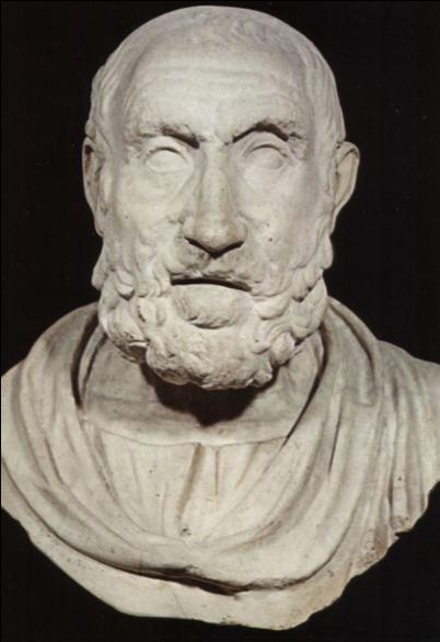 Σχήμα 2: Ιπποκράτης από την Κω: Ο πατέρας της επιστήμης της ιατρικής Περίπου πέντε αιώνες μετά τον Ιπποκράτη, ο Γαληνός από την Πέργαμο ( περίπου 130-200 μ.