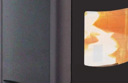 Senza essere mai eccessive, le delicate elissi tracciano un elegante profilo anche per gli elementi più tecnici e funzionali: la calotta porta display, la griglia per la diffusione dell aria nell