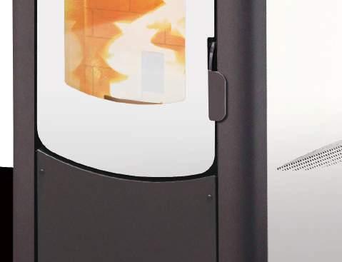 - This stove can be supplied with the kit to produce hot water